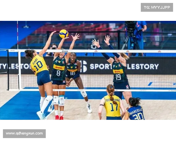 巴西女排逆转法国惊险让二追三 荣膺小组头名晋级强赛
